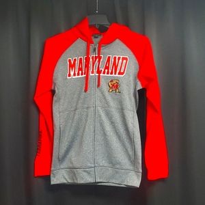 NWOT Mens small Maryland Terps zip up hoodie